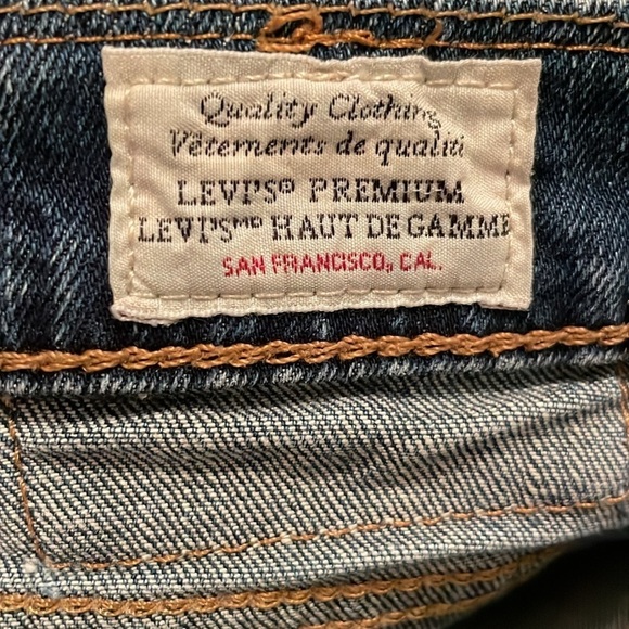 πLevi's Menβs Blue Denim Jeans - Size 36W 32L π - Picture 12 of 14